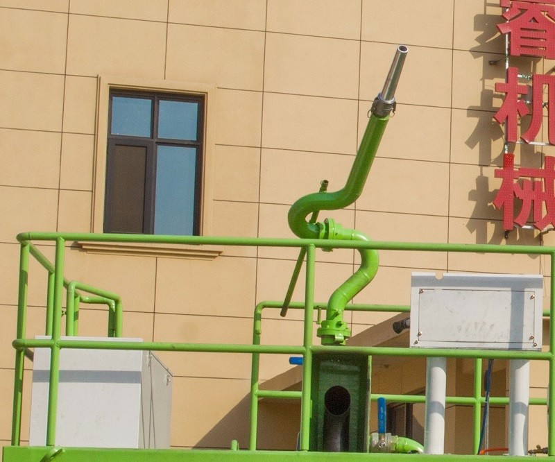 河南恒睿HKP型客土噴播機(jī)萬(wàn)向噴頭限位裝置的作用及使用方法